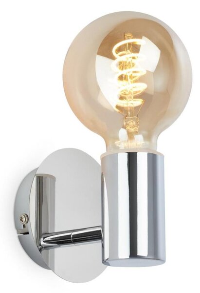 Briloner - Applique da bagno 1xE27/10W/230V IP44 finitura cromo lucido