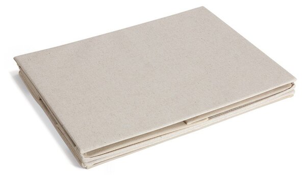 Scatola con coperchio beige in tessuto 31x41x22 cm Soft Storage Medium – Bigso