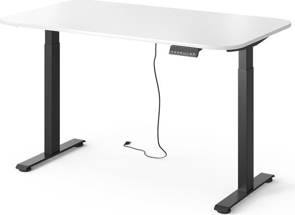 Scrivania Vicco Elevate Nero/bianco 140 x 80 cm 2 motori, Model 58661