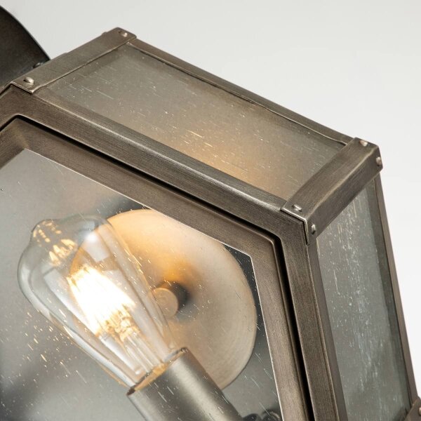 Quintiesse QN-HEATH-M-BU - Applique da esterno HEATH M 1xE27/60W/230V IP44 bronzo