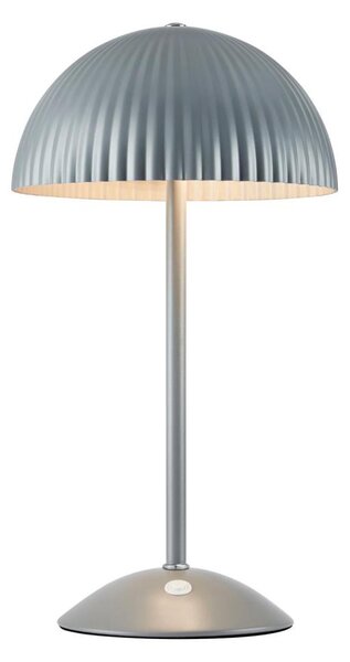 Markslöjd 109139 - Lampada da tavolo ZIN 2xG9/20W/230V grigia