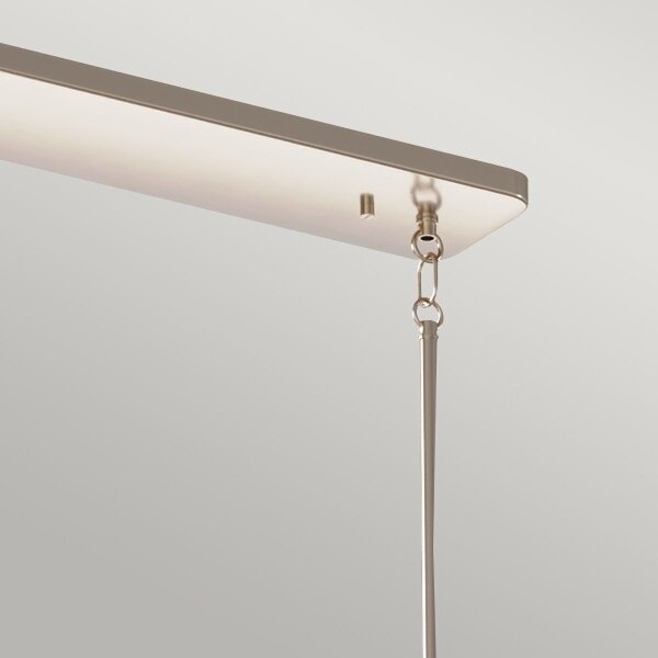 Quintiesse QN-KIMROSE10-PN - Lampadario a stelo KIMROSE 10xE14/40W/230V cromo lucido