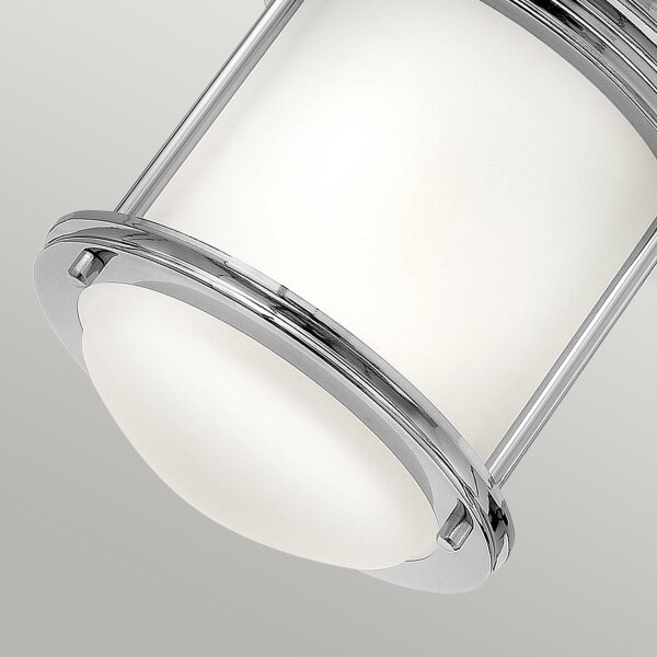 Quintiesse QN-HADRIAN-MINI-F-CM-OPAL - Plafoniera esterna HADRIAN 1xE27/60W/230V IP44