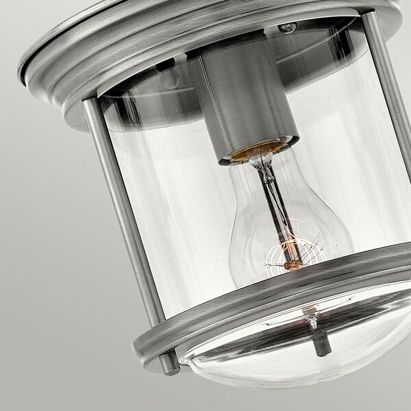 Quintiesse QN-HADRIAN-MINI-F-AN-CLEAR- Plafoniera esterna HADRIAN 1xE27/60W/230V IP44