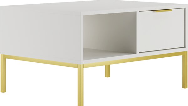 Tavolino da salotto Austin in materiale a base di legno moderno e stabile