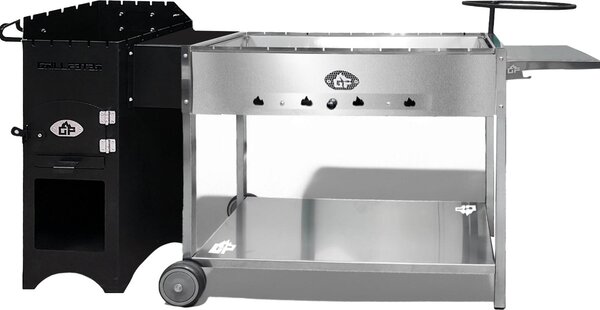Stazione barbecue Batyr sistema modulare per barbecue per kazan e shashlik