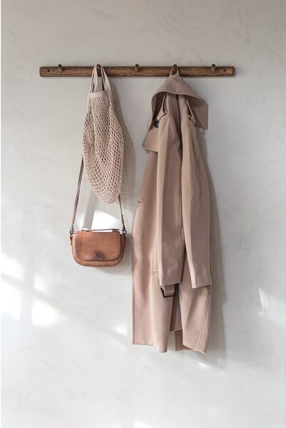 Attaccapanni da parete in rovere marrone 72 cm Roots - Mette Ditmer Denmark