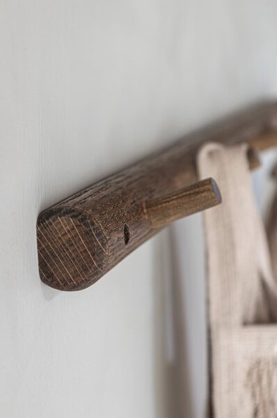 Attaccapanni da parete in rovere marrone 72 cm Roots - Mette Ditmer Denmark