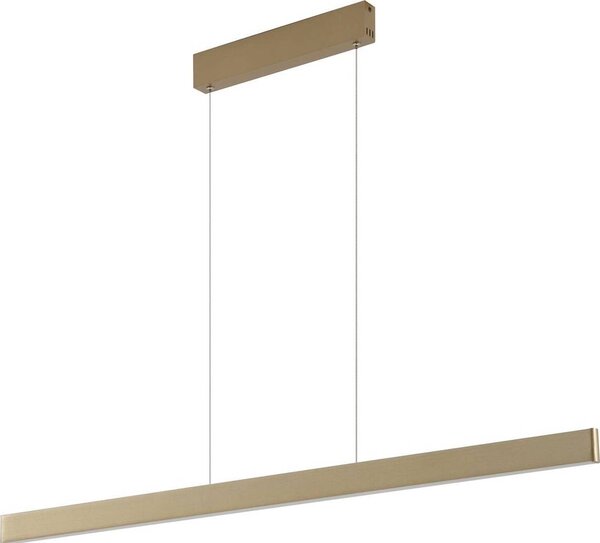 Lucande Smart LED lampada a sospensione Mylosh, oro, CCT, Tuya