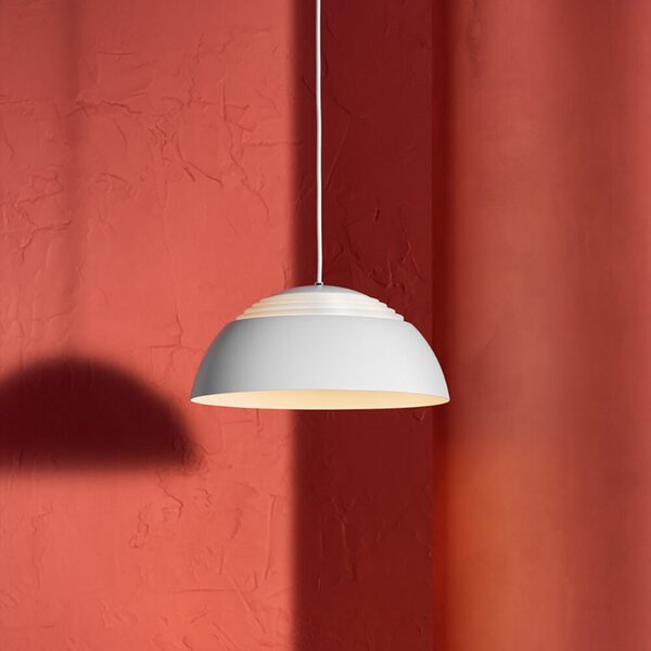 Lampada a sospensione Louis Poulsen, Bianco, Soggiorno, Alluminio