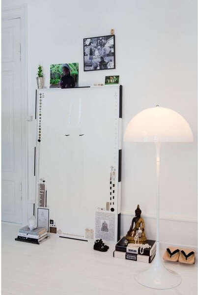 Lampada da terra Louis Poulsen, Panthella, Bianco, Soggiorno, Plastica, Design