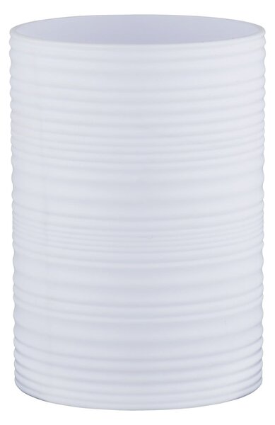 Portaspazzolino bianco opaco in plastica Lyon – Allstar