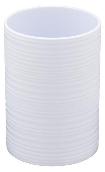 Portaspazzolino bianco opaco in plastica Lyon – Allstar
