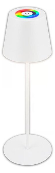 Briloner 7559016 - Lampada da tavolo LED RGB COLORIS 3,5W/5V IP44 2000mAh Wi-Fi Tuya