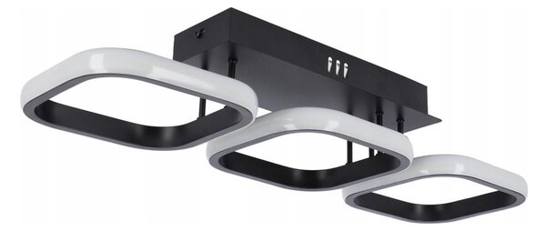 Plafoniera LED 33W/230V nera