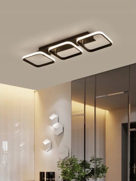 Plafoniera LED 33W/230V nera