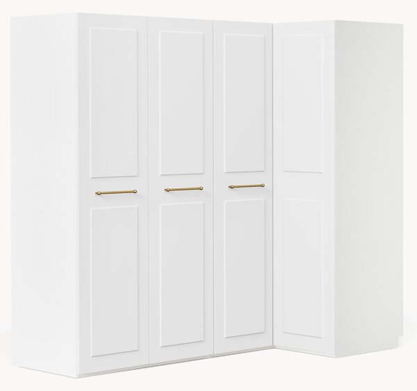 Armadio angolare componibile Charlotte, Larg. 215 cm, diverse varianti