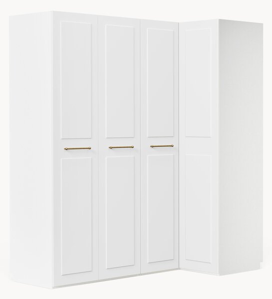 Armadio angolare componibile Charlotte, Larg. 215 cm, diverse varianti