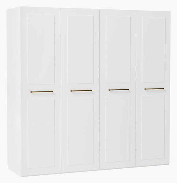 Armadio componibile con ante battenti Charlotte, Larg. 200 cm, in diverse varianti