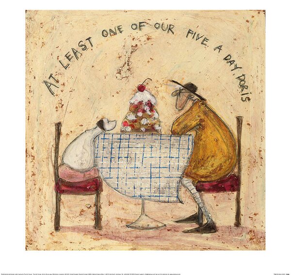 Stampa d'arte Sam Toft - At Least One of Our Five A Day Doris