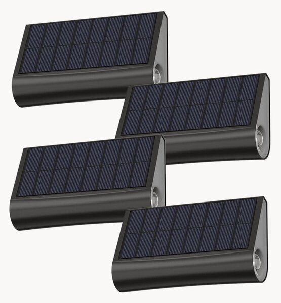 Set di 4 lampade solari a LED da giardino Twily