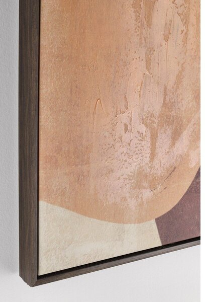 Dipinto stampato/con elementi dipinti a mano con cornice inclusa/dipinto su tela 83x123 cm Gallery – Bizzotto