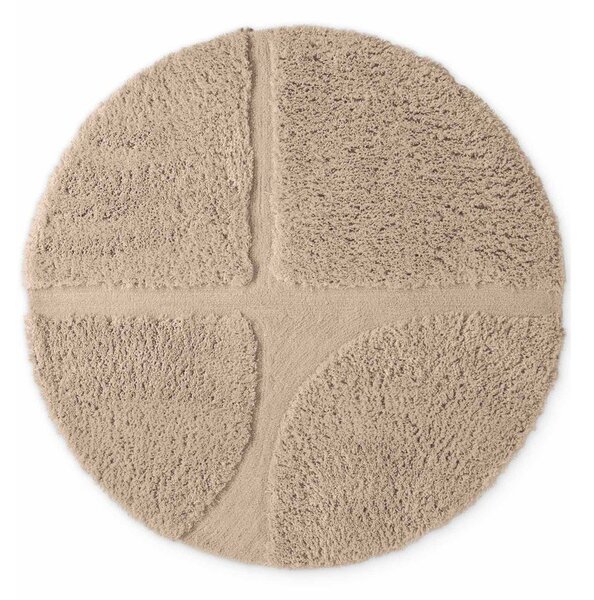 Tappeto rotondo beige tessuto a mano ø 150 cm Lambeth Jasper – Ted Baker