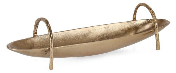 Vassoio decorativo in metallo 12x47,5 cm Sagar – Bizzotto