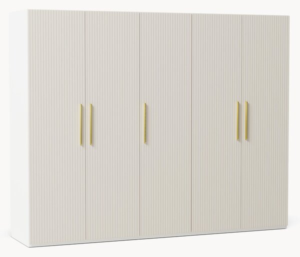 Armadio componibile ad ante a battente Simone, larg. 250 cm, diverse varianti