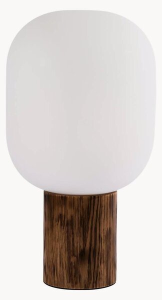Lampada da tavolo in legno di quercia Skene
