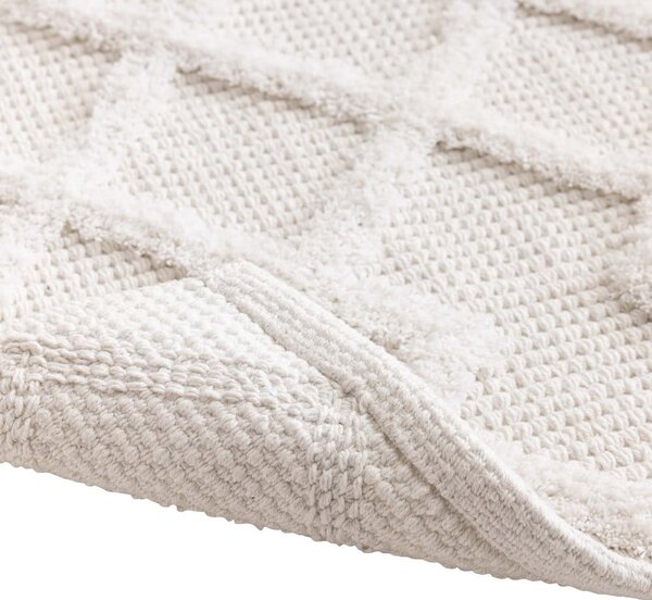 Tappetino per il bagno color crema 50x80 cm Otis – douceur d'intérieur
