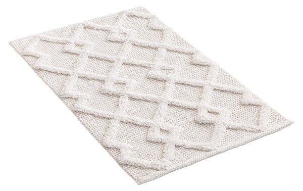 Tappetino per il bagno color crema 50x80 cm Otis – douceur d'intérieur