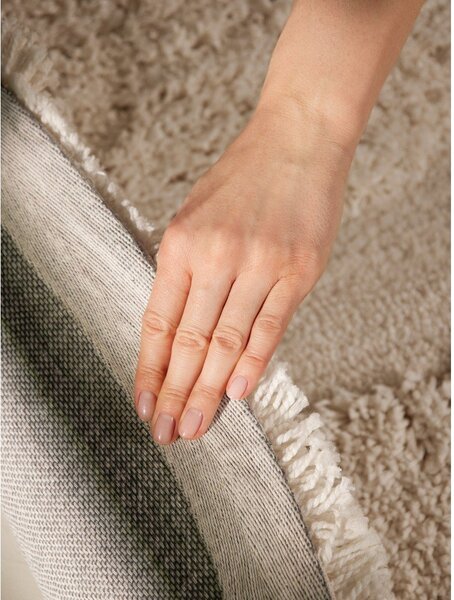 Tappeto rotondo color crema tessuto a mano ø 200 cm Lambeth Jasper – Ted Baker