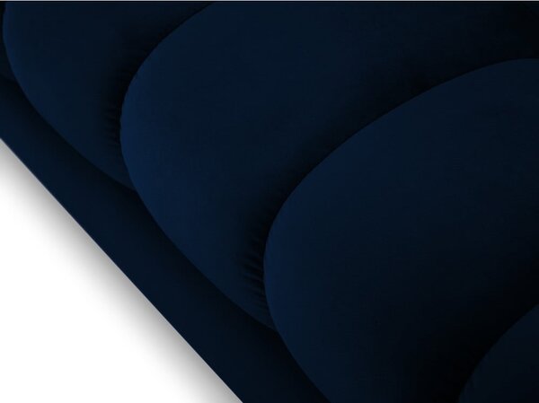 Divano in velluto blu scuro Bali - Cosmopolitan Design