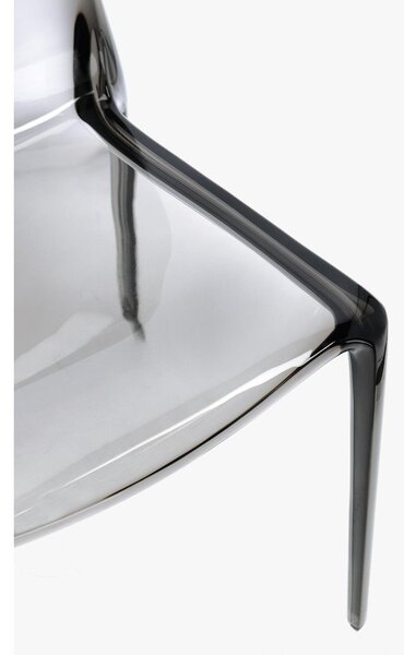 Sedia da esterno grigia in plastica Adele – Bizzotto