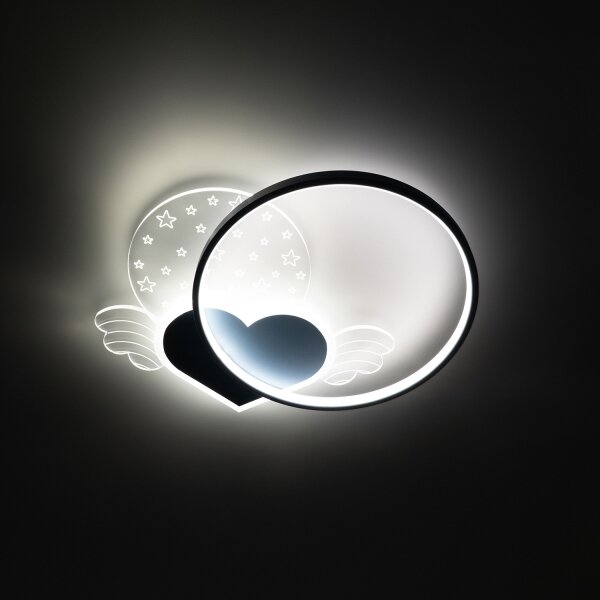 Brilagi - Plafoniera LED per bambini LOVE LED/48W/230V 3000/4500/6000K blu