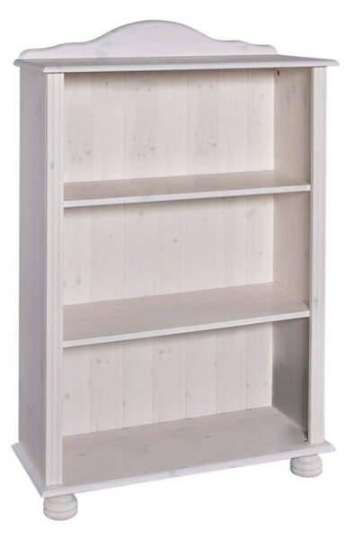 Libreria bianca in legno di pino 77x116 cm Ella - Støraa