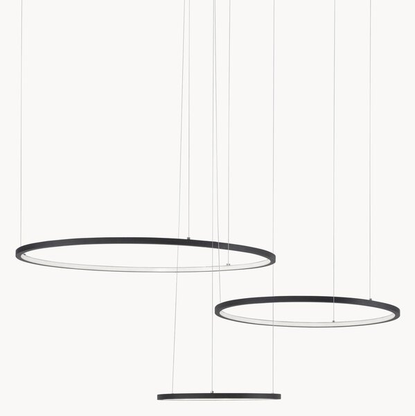 Lampada a sospensione grande a LED con luce regolabile Purple