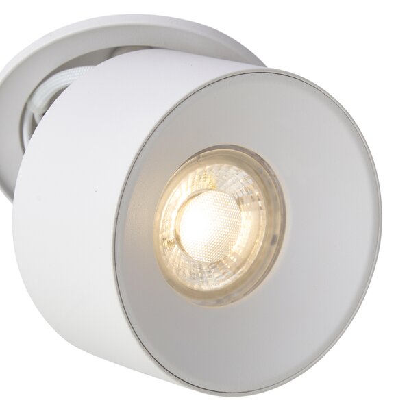 Faretto da incasso moderno bianco GU10 50mm - Echo