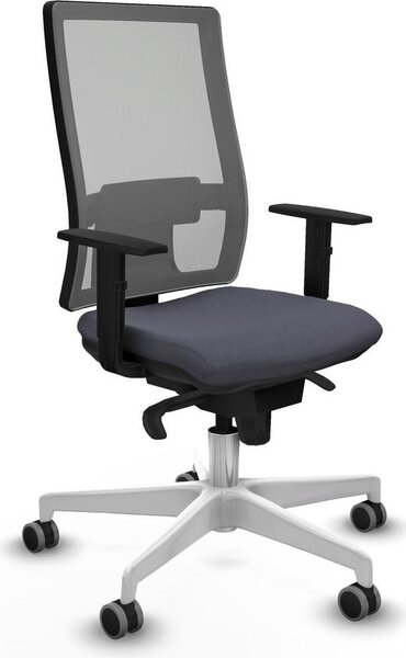 Sedia da ufficio Horna Piqueras y Crespo, modello 1D026G0, colore grigio scuro