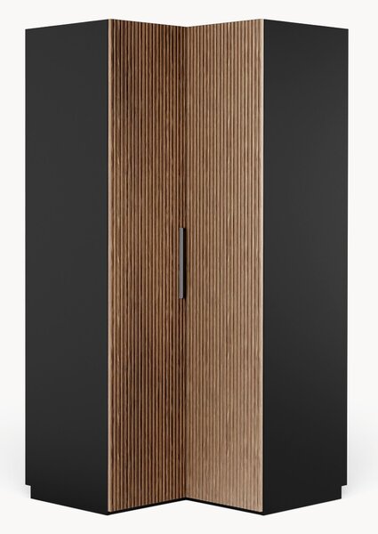 Armadio angolare componibile Simone, larg. 115 cm