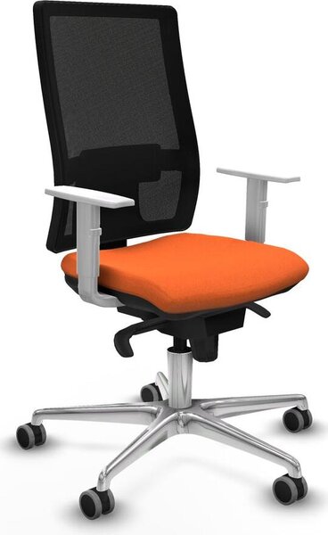 Sedia da ufficio Horna Piqueras y Crespo, modello 4B086G0, colore arancione