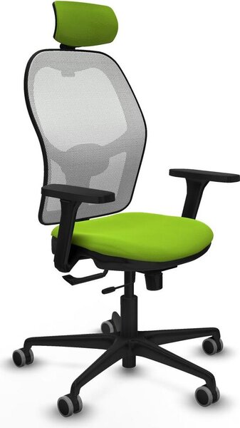 Sedia da ufficio con poggiatesta Jorquera Piqueras y Crespo 3D036G2 Colore Pistacchio
