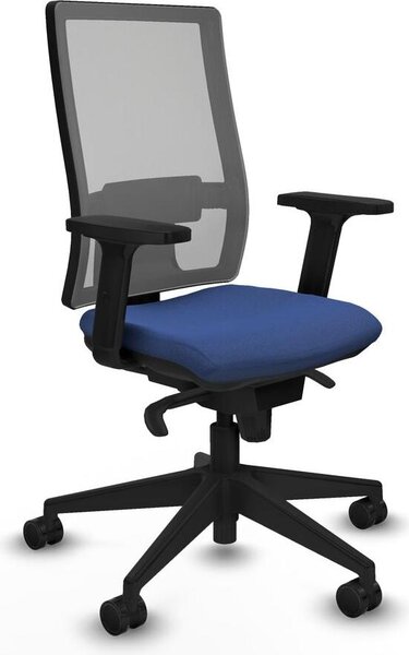 Sedia da ufficio Horna Piqueras y Crespo, modello 2D066N0, colore blu navy
