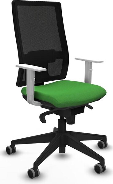 Sedia da ufficio Horna Piqueras y Crespo, modello 4B066G0, colore verde
