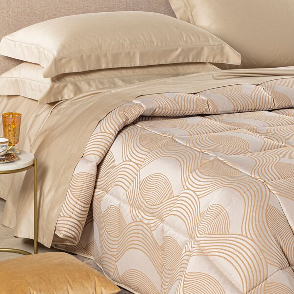 Trapunta MATRIMONIALE Amber AMBRA Raso Jacquard Caleffi