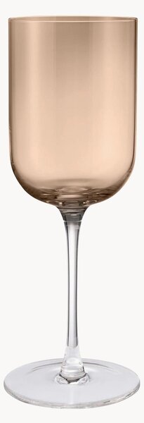 Set di 4 bicchieri da vino rosso in vetro soffiato Fuumi