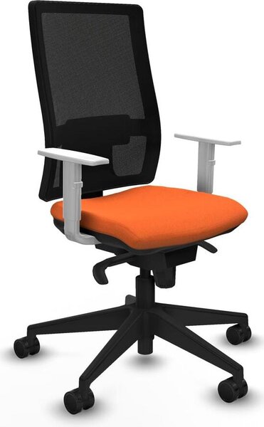 Sedia da ufficio Horna Piqueras y Crespo, modello 4B066N0, colore arancione