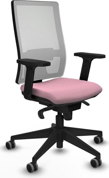 Sedia da ufficio Horna Piqueras y Crespo, modello 2D066G0, colore rosa