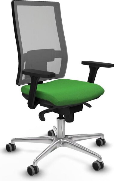Sedia da ufficio Horna Piqueras y Crespo, modello 3D086G0, colore verde